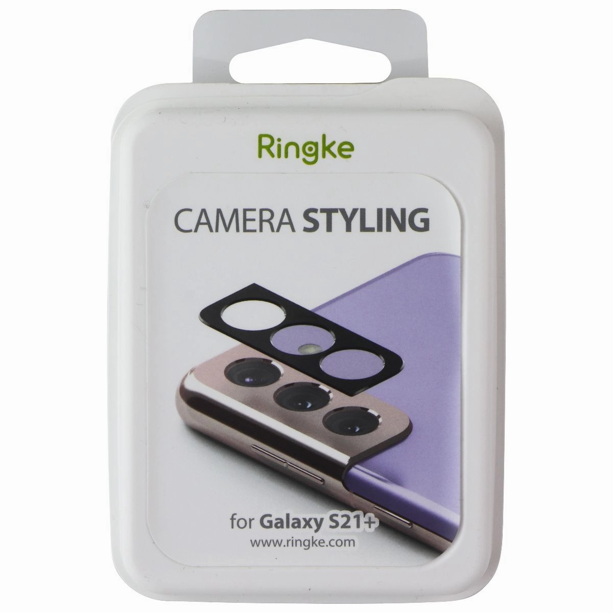Ringke Camera Styling for Samsung Galaxy S21 Plus (S21 ) - Black Screen Safety Pro