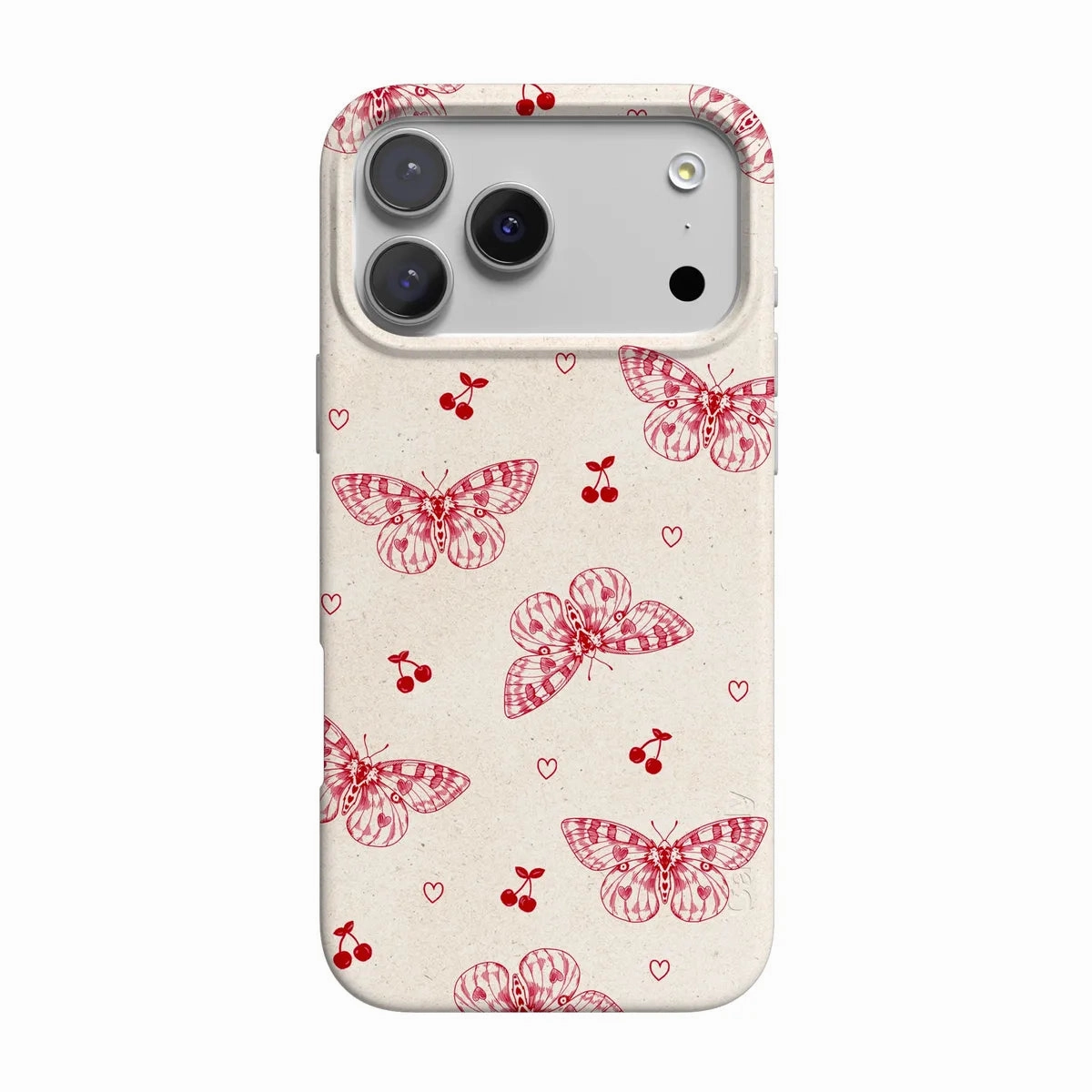 Heart Flutters | Butterfly Case Refined Style Minimal Pattern Texture