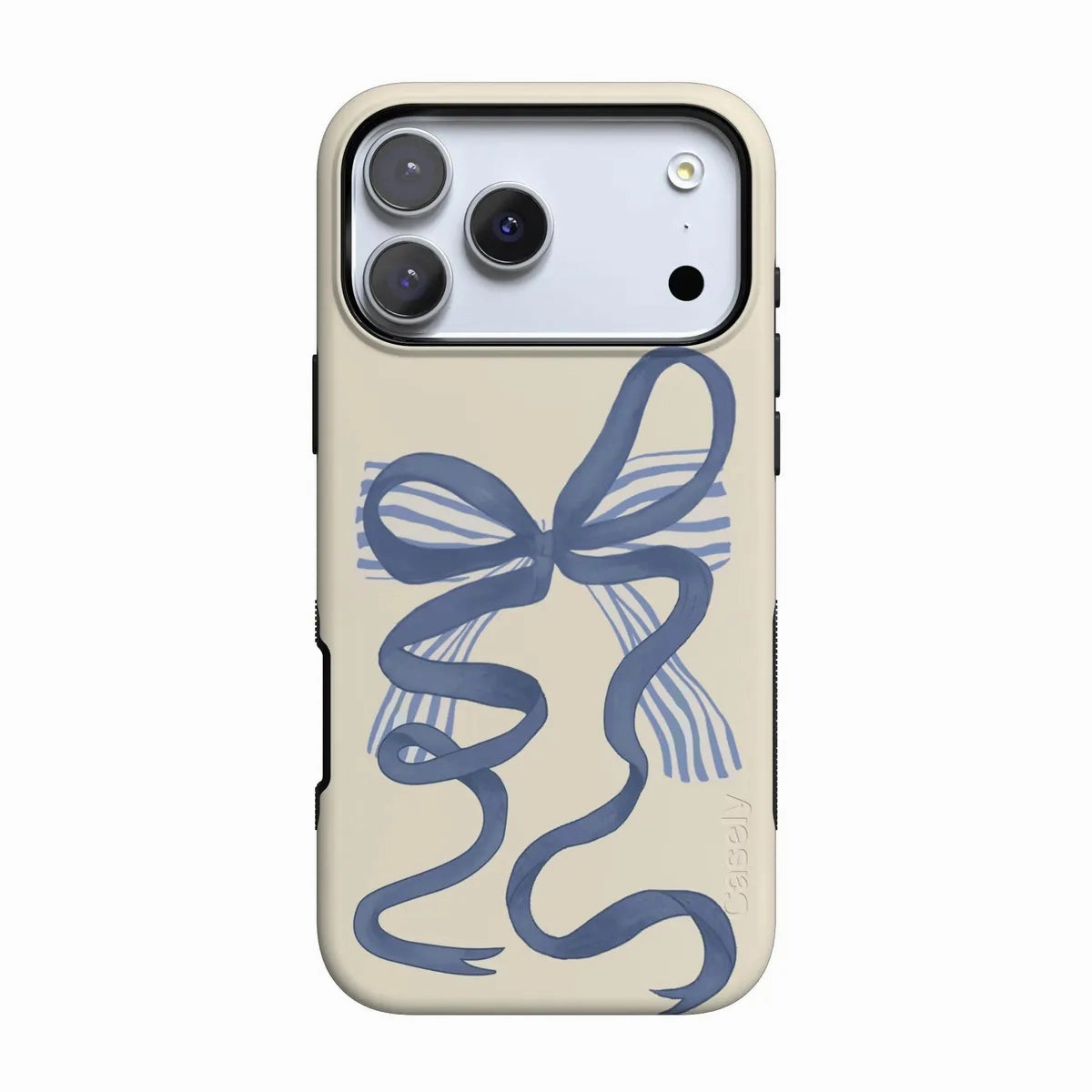 Elegant Finish Heartstrings | Blue Bow Case