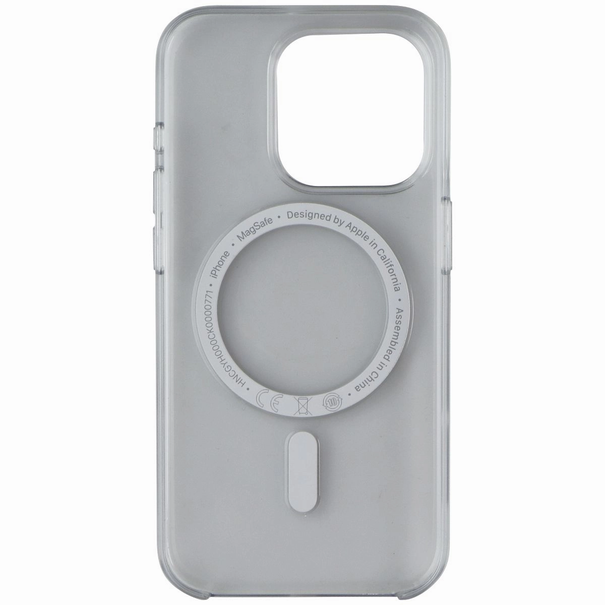 Apple Official Clear Case for MagSafe for iPhone 15 Pro - Clear (MT223ZM/A) Everyday Use