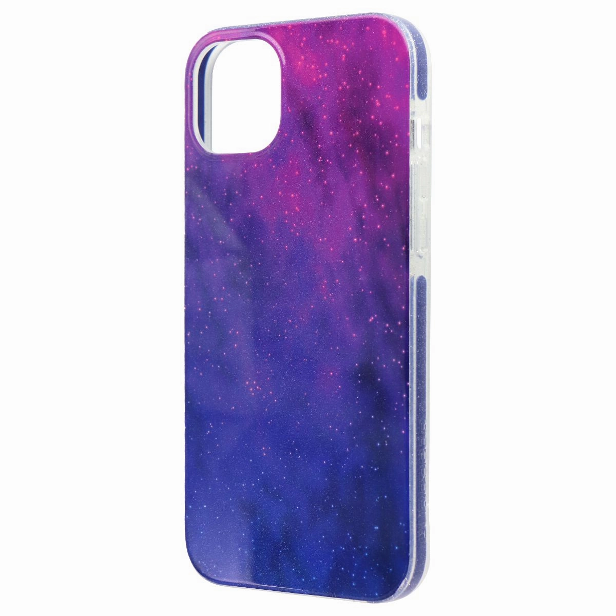 PureGear Slim Shell Designer Case for Apple iPhone 14 Plus - Galaxy Soft Edge Detail