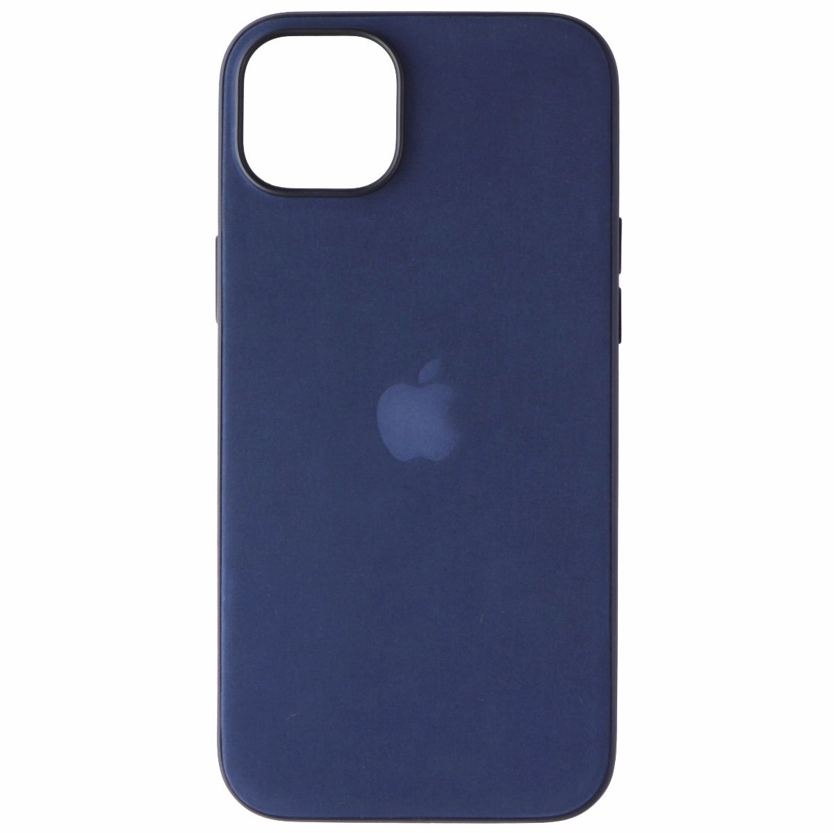 soft look Apple FineWoven Case for MagSafe for Apple iPhone 15 Plus  - Pacific Blue