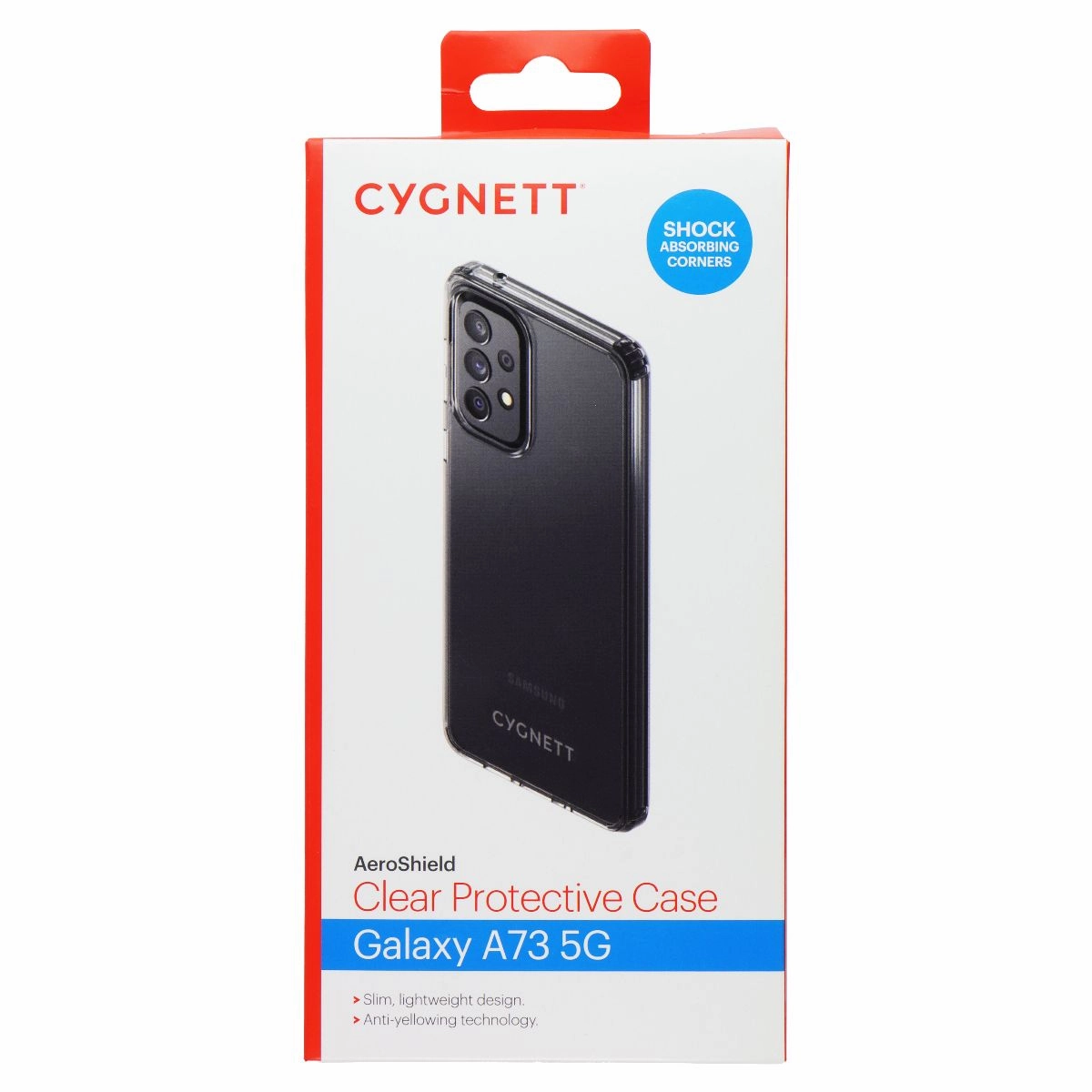 Soft Texture Cygnett Clear Protective Case for Samsung Galaxy A73 5G - Clear