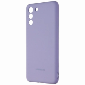 Samsung Silicone Cover for Galaxy S21  / S21  5G - Violet Purple Slim Fitment Light Design