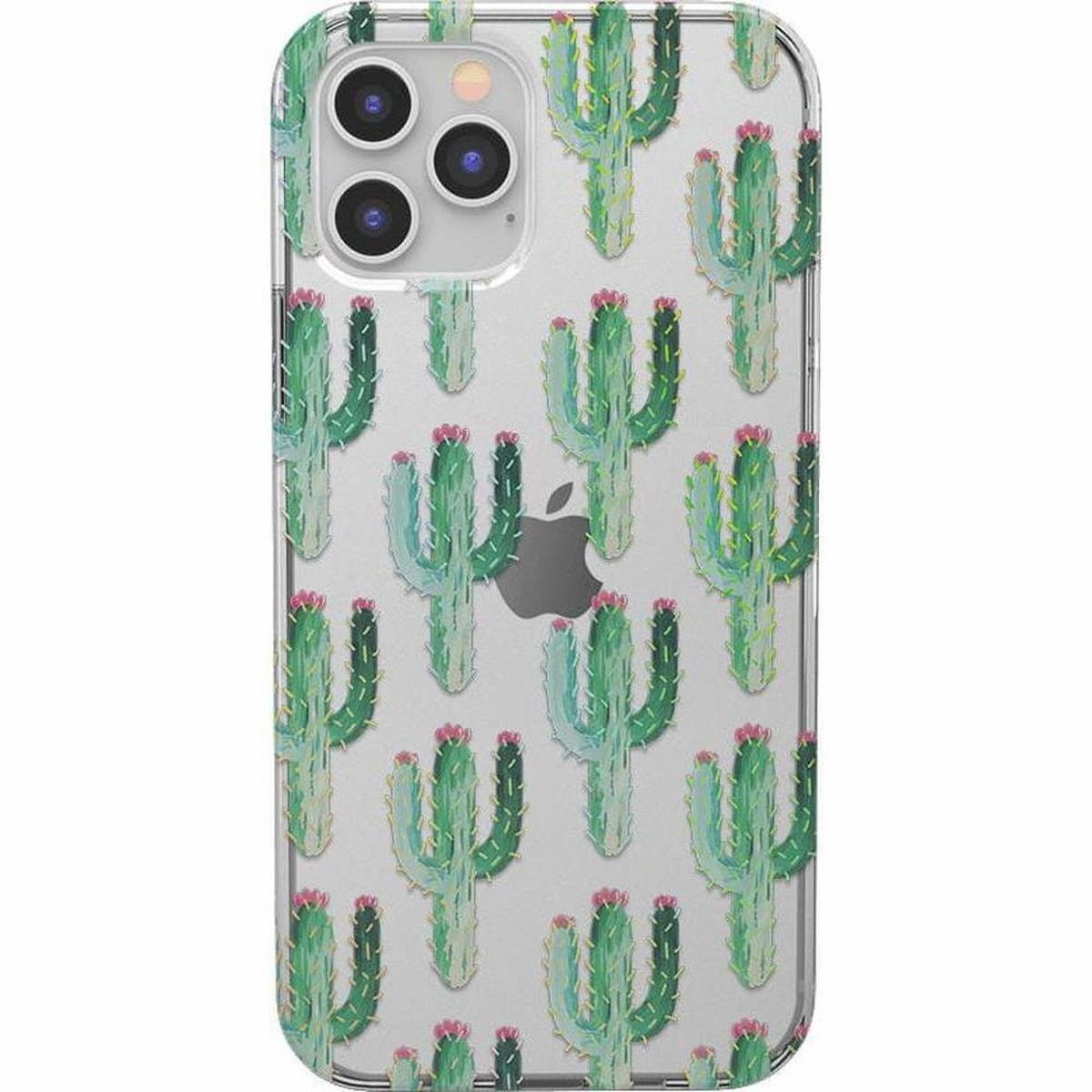 Pocket Size Lookin' Sharp | Cactus Patterned Clear Floral Case