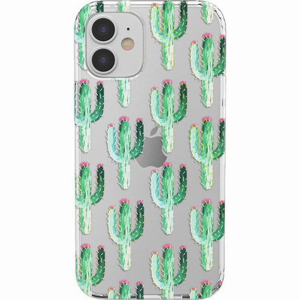 Luxury Finish Lookin' Sharp | Cactus Patterned Clear Floral Case