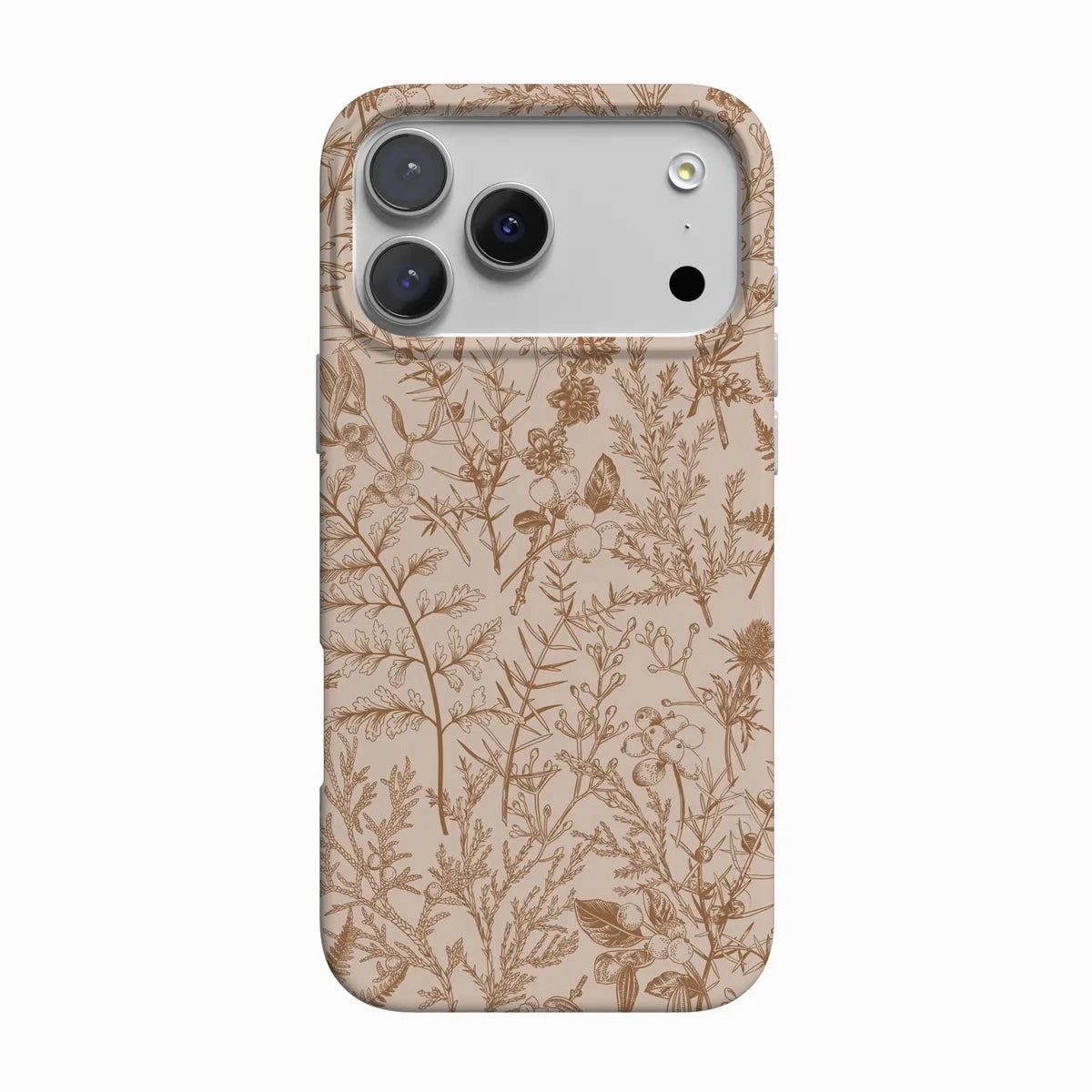 Camera Protection Ultra light Beige Garden | Neutral Floral Case