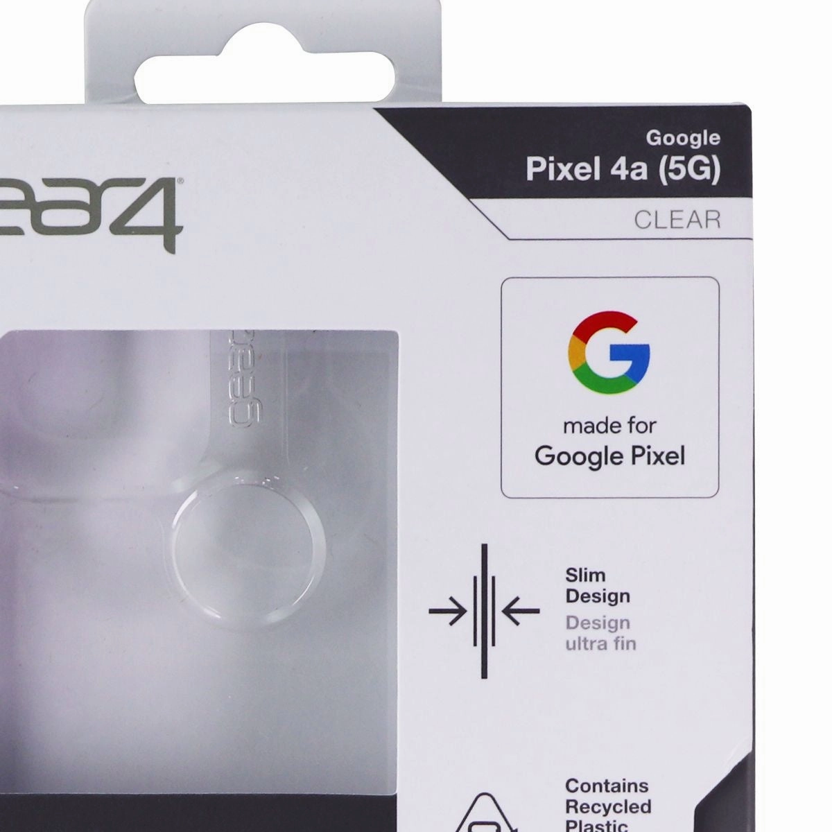 ZAGG Crystal Palace Series Hard Case for Google Pixel 4a (5G) - Clear Gloss Layer Finish