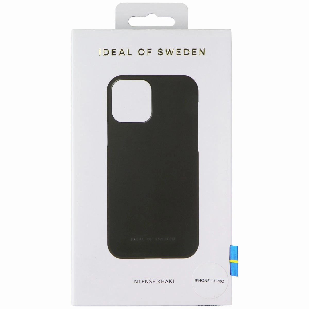 iDeal of Sweden Atelier Case for Apple iPhone 13 Pro - Intense Khaki Elegant Style Luxury Detail