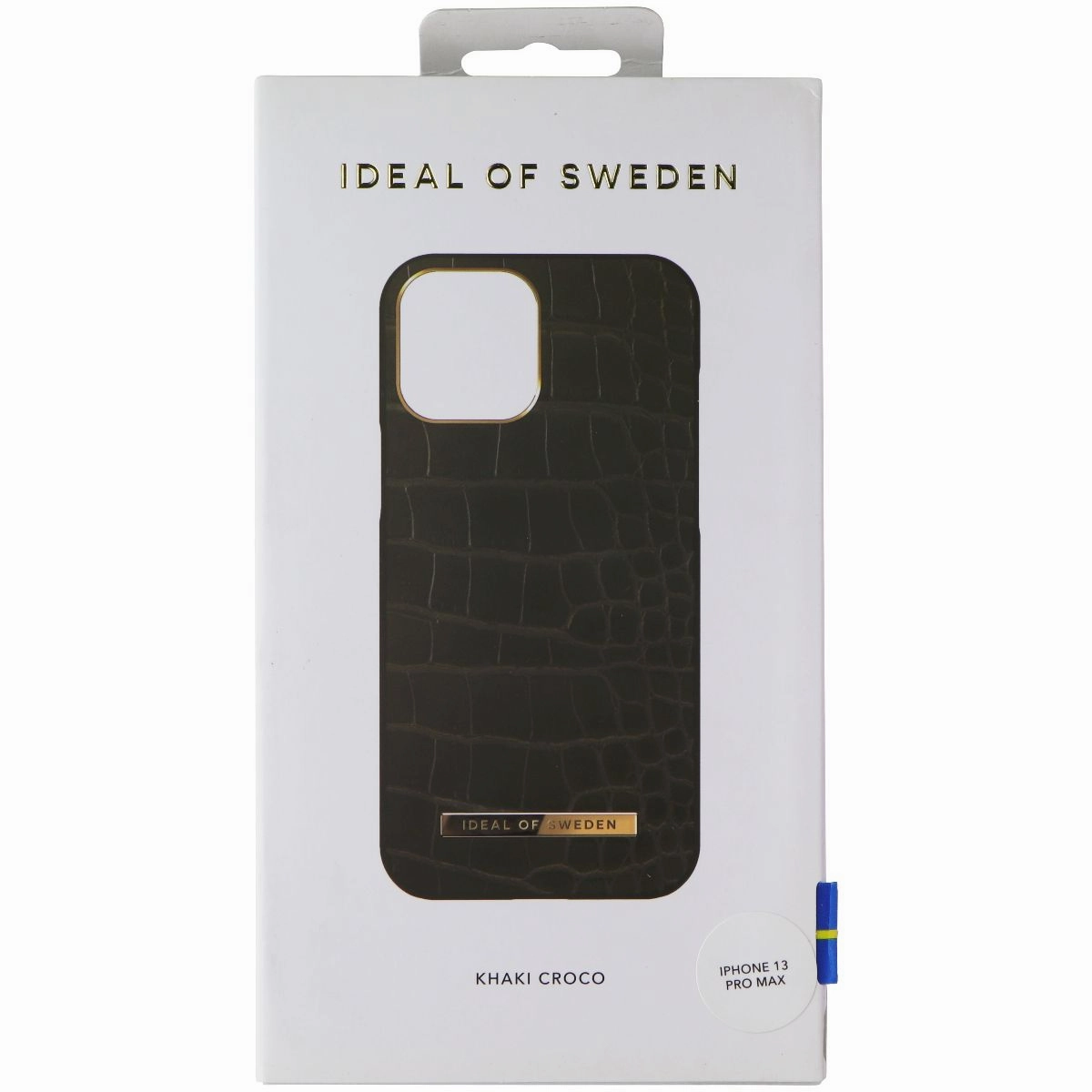 iDeal of Sweden Atelier Case for iPhone 13 Pro Max - Khaki Croco Portable Case