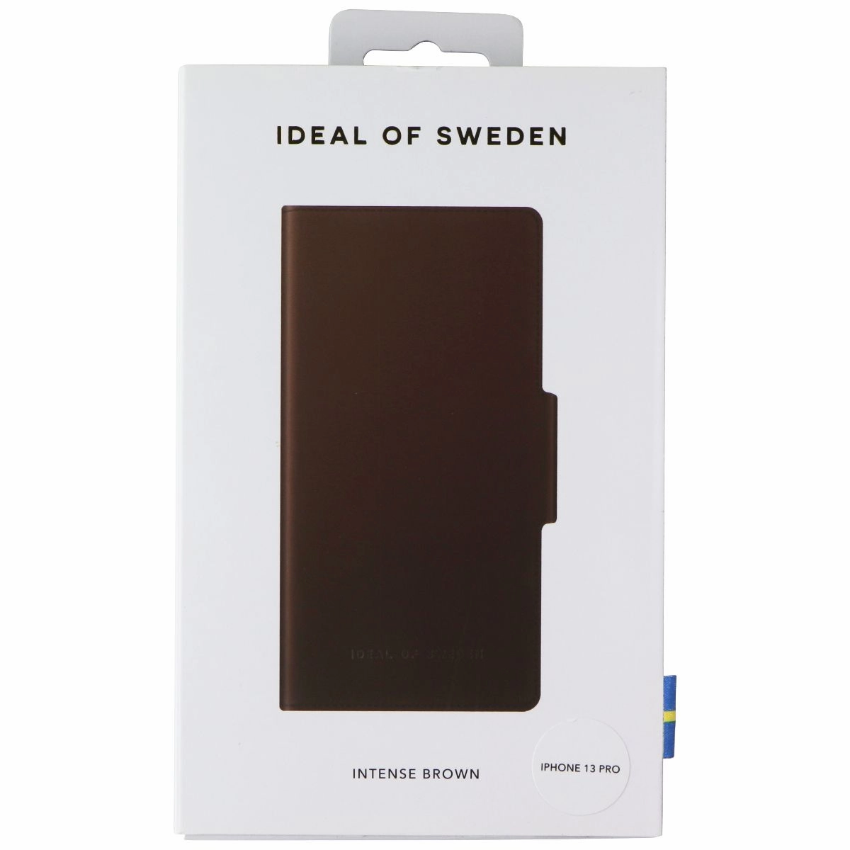 Stylish Detail iDeal of Sweden Atelier Wallet Case for Apple iPhone 13 Pro - Intense Brown