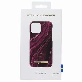 iDeal of Sweden Fashion Case for Apple iPhone 13 Pro - Golden Plum Flexible Material