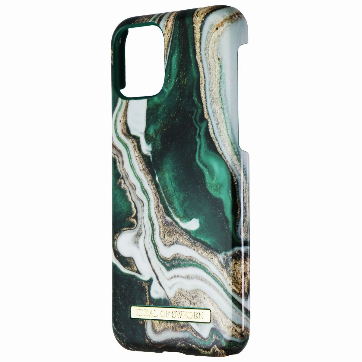 Flexible Detail iDeal of Sweden Golden Jade Marble Case for Apple iPhone 11 Pro - Green/Gold