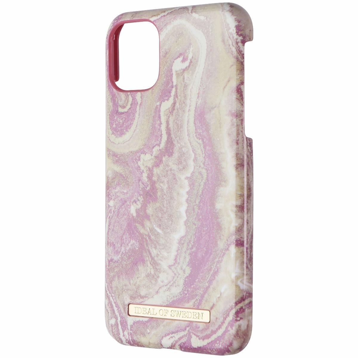 Creative Artwork Sleek Form iDeal of Sweden Hard Case for Apple iPhone 11 - Golden Blush Marble