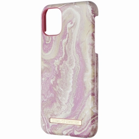 Creative Artwork Sleek Form iDeal of Sweden Hard Case for Apple iPhone 11 - Golden Blush Marble