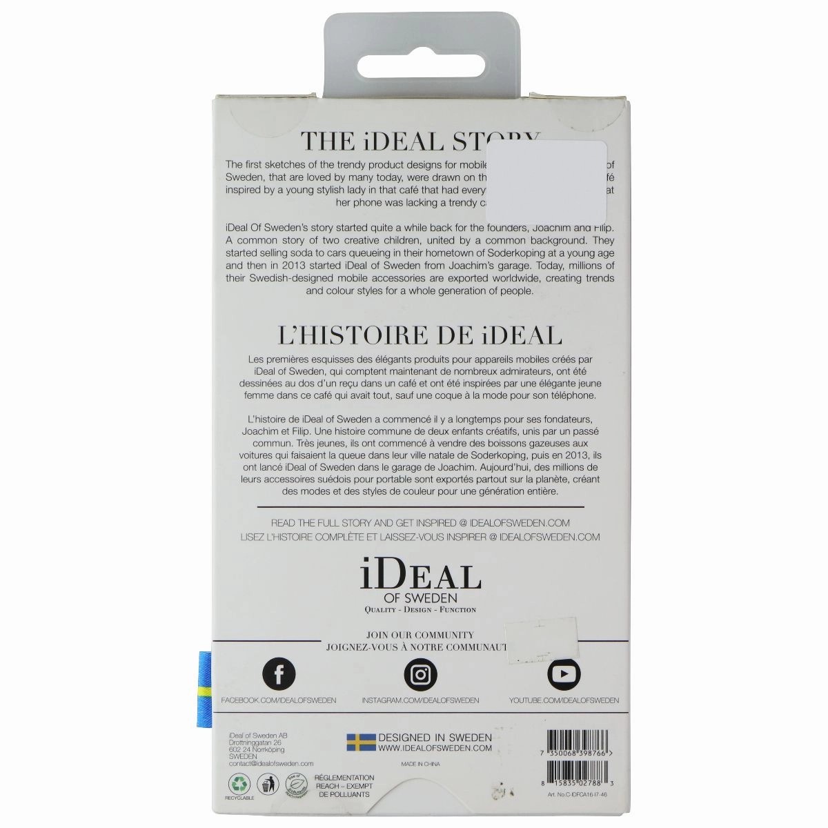 iDeal of Sweden Slim Hardshell Marble Case for Apple iPhone 8/7 - Carrara Gold Heat dissipation