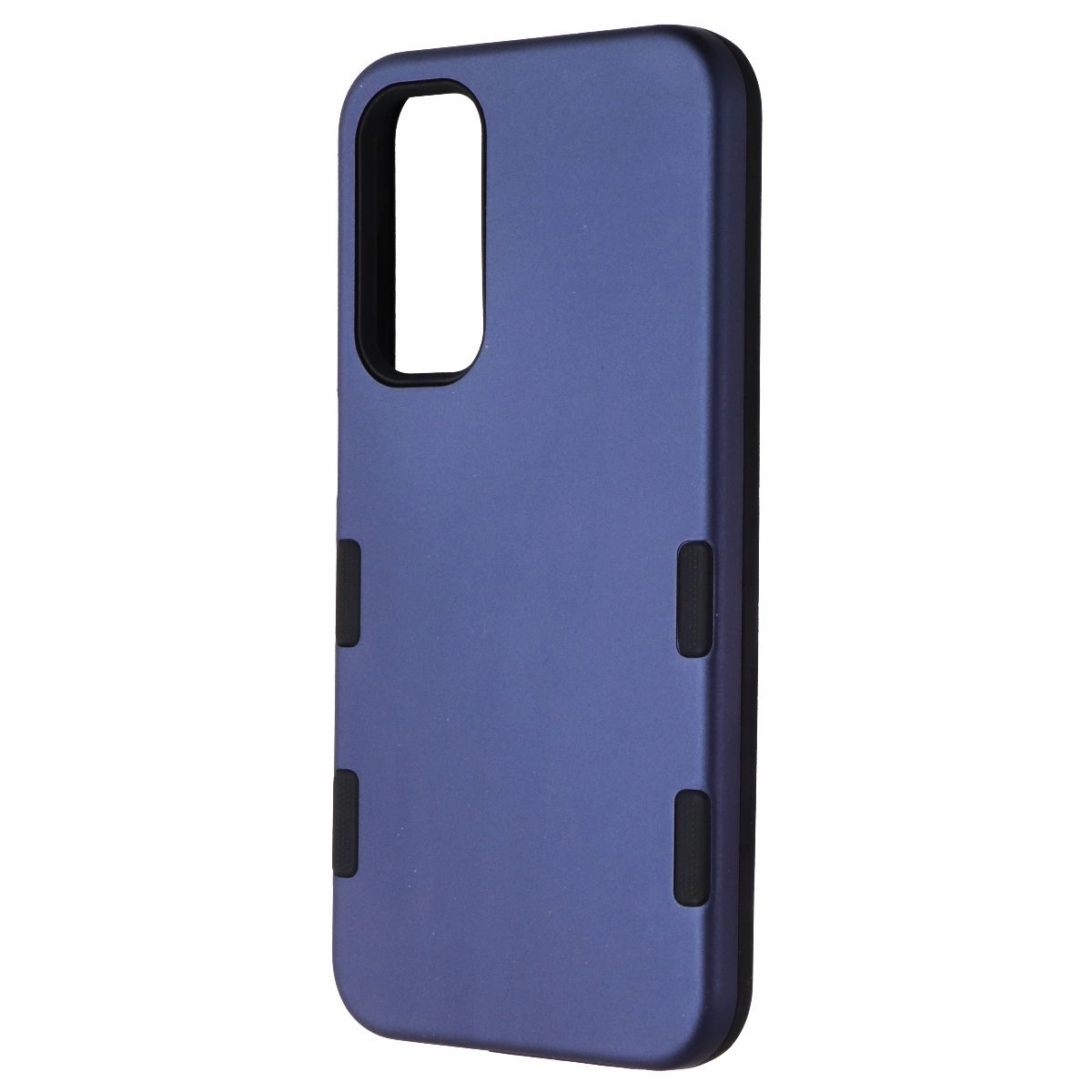 Matte Texture Surface Modern Texture Echelon Elevated Essentials Case for Samsung Galaxy A25 5G - Dark Blue