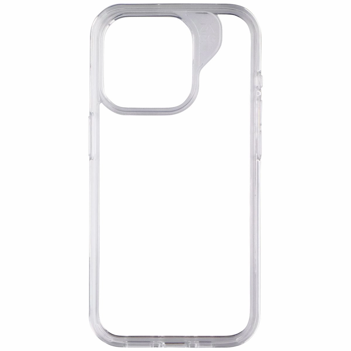 Zagg Crystal Palace Protect Case for Apple iPhone 15 Pro - Clear Protective Form Fit Modern Design Texture
