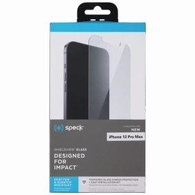 Screen Care Max Plus scratch safe protector Speck ShieldView Glass Screen Protector for Apple iPhone 12 Pro Max