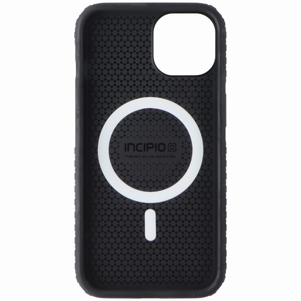 Incipio Grip Series Hard Case for MagSafe for Apple iPhone 13 - Black Minimal Build Texture Creative Form