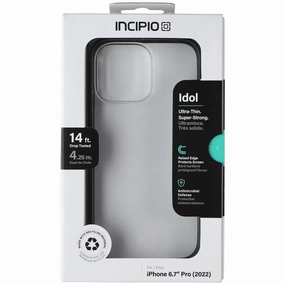 Incipio Idol Series Case for Apple iPhone 14 Pro Max - Black / Clear Practical Look
