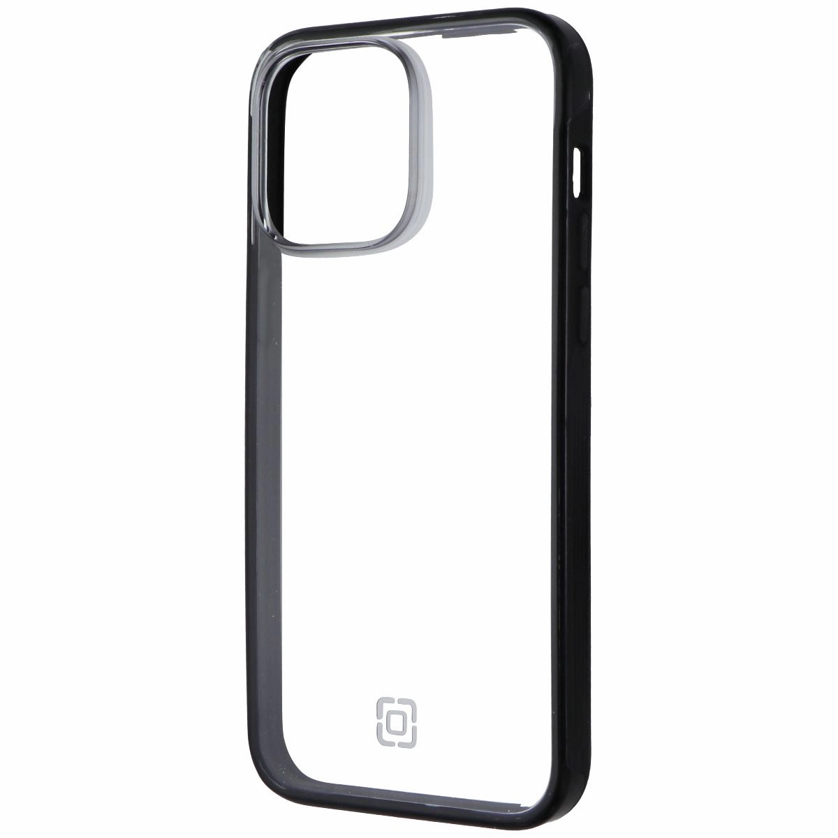 Textured Detail Hybrid Build Incipio Organicore Case for Apple iPhone 14 Pro Max - Charcoal Black / Clear