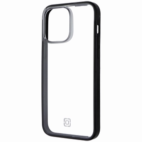Textured Detail Hybrid Build Incipio Organicore Case for Apple iPhone 14 Pro Max - Charcoal Black / Clear
