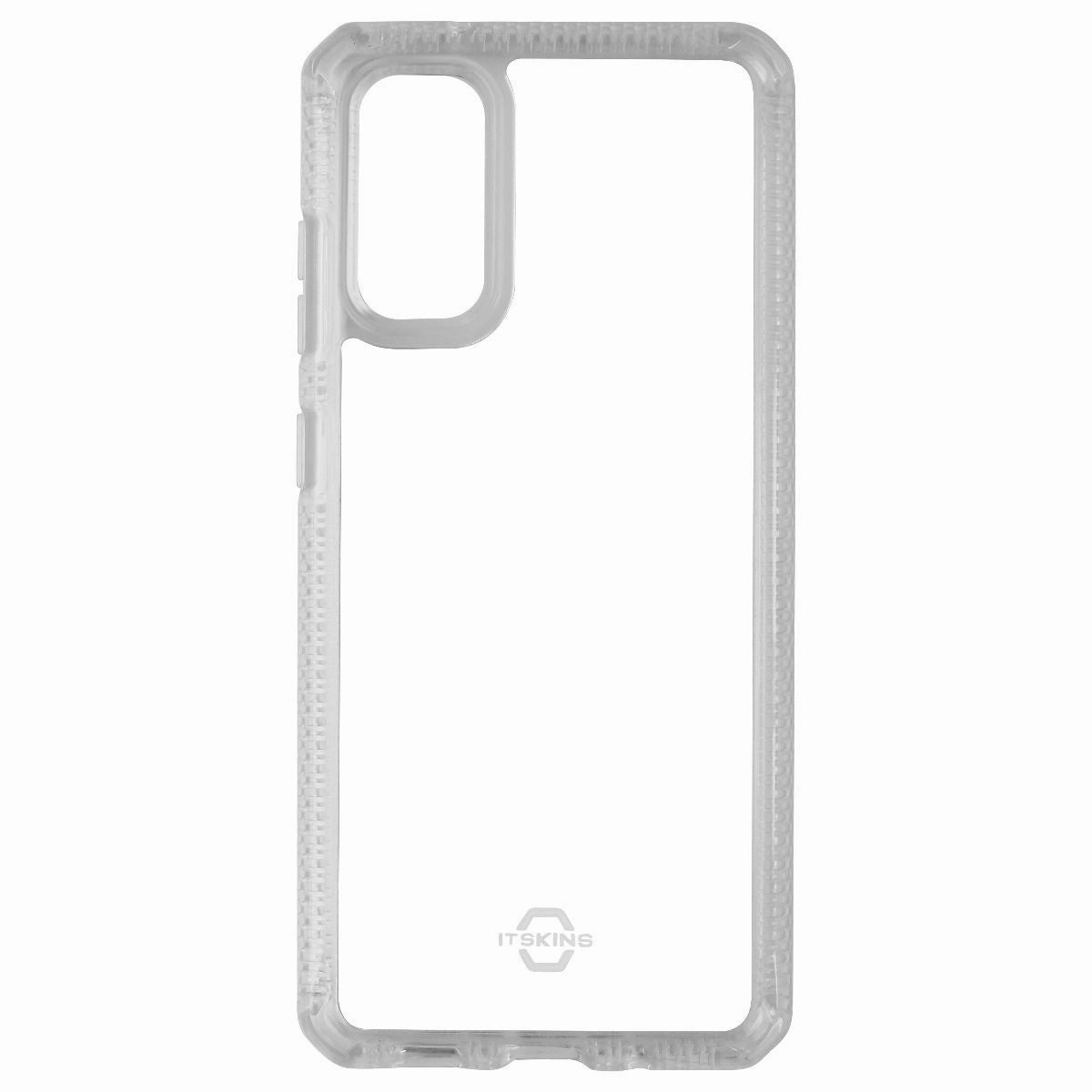 ITSKINS Hybrid Clear Series Case for Samsung Galaxy S20 - Transparent Comfort Fit Edge Protective Build Texture