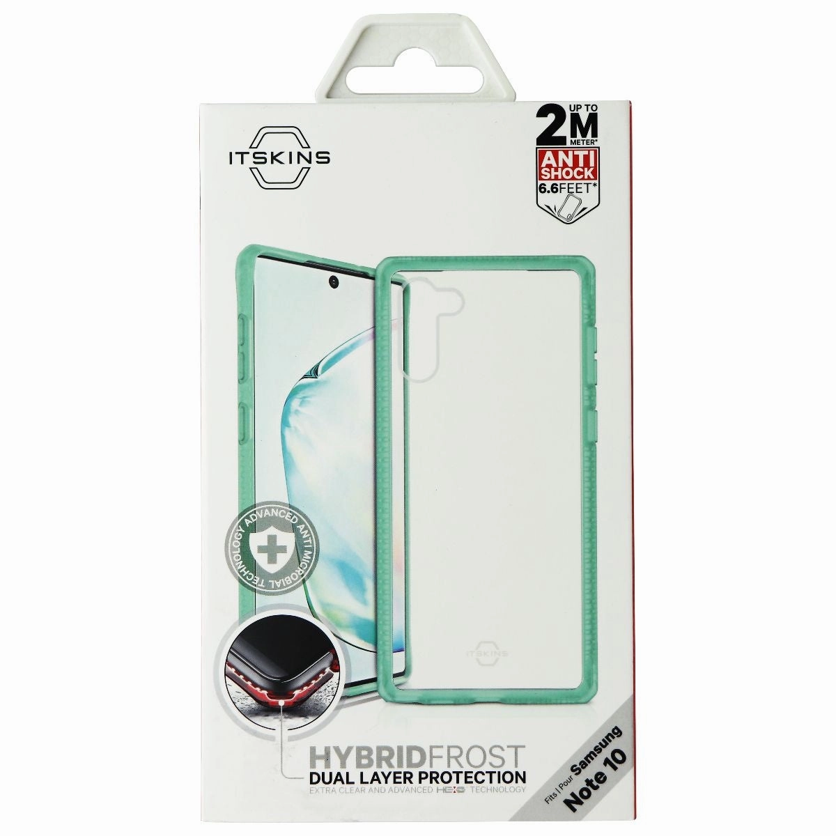 anti fingerprint Protective Texture Finish ITSKINS Hybrid Frost Protective Phone Case for Samsung Galaxy Note10