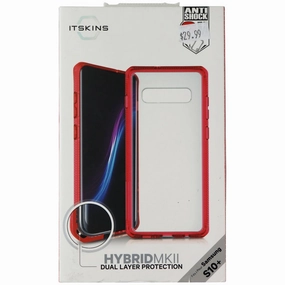 Compact Protection Camera Protection Itskins Hybrid MK11 Samsung Galaxy (S10 ) - Red/Transparent