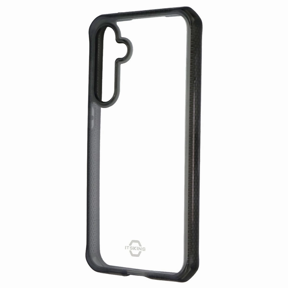ITSKINS Hybrid R // Clear Case for Samsung Galaxy S23 FE 5G - Black/Clear Flexible Touch