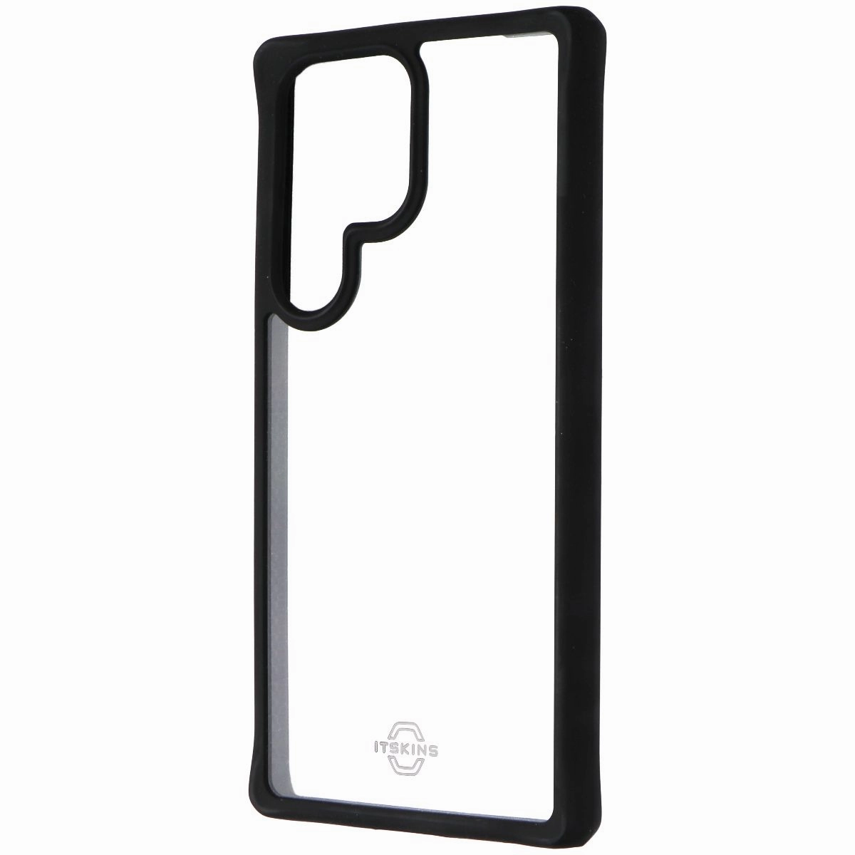 everyday elegance ITSKINS Hybrid_R // Solid Case for Samsung Galaxy S23 Ultra - Black/Clear