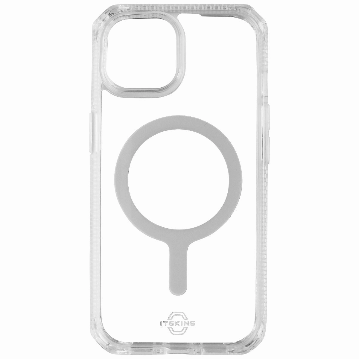 Impact shield ITSKINS Hybrid_R Clear Series Case for MagSafe for Apple iPhone 15 / 14 - Clear