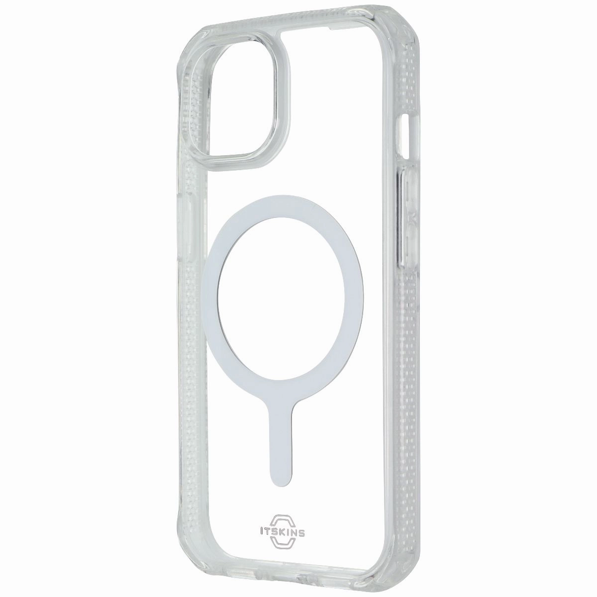 ITSKINS Hybrid_R Clear Series Case for MagSafe for Apple iPhone 15 / 14 - Clear Soft Protection