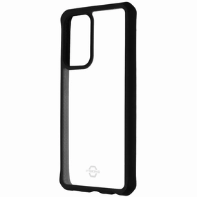 ITSKINS Hybrid Solid Series Case for Samsung Galaxy A52 5G - Transparent/Black Premium Surface Finish