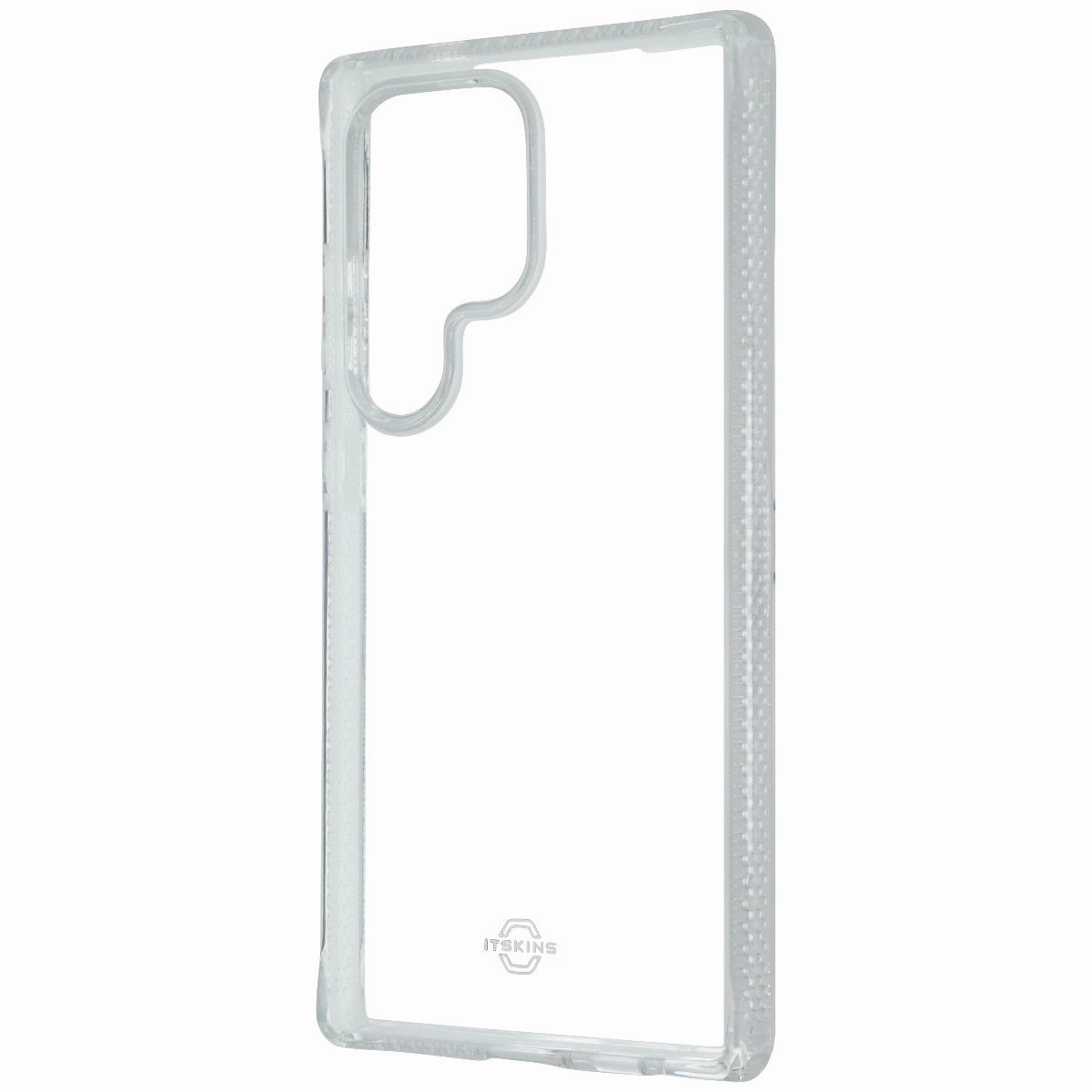 Flexible Texture Glossy Texture Layer ITSKINS Spectrum_R Clear Series Case for Samsung Galaxy S24 Ultra - Transparent