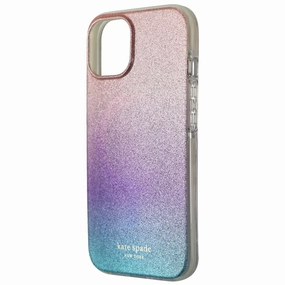 Comfort Finish Compact Fit Kate Spade Defensive Hardshell Case for MagSafe for iPhone 14/13 - Ombre Glitter