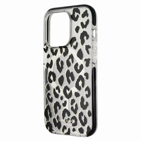 Kate Spade Defensive Hardshell Case for MagSafe for iPhone 14 Pro - City Leopard Durable Design Texture