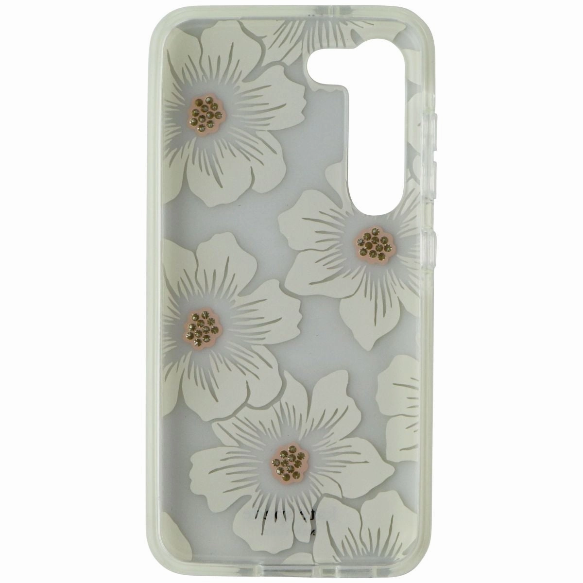 Hybrid Grip Lightweight Frame Kate Spade Defensive Hardshell Case for Samsung Galaxy S23 - HollyHock