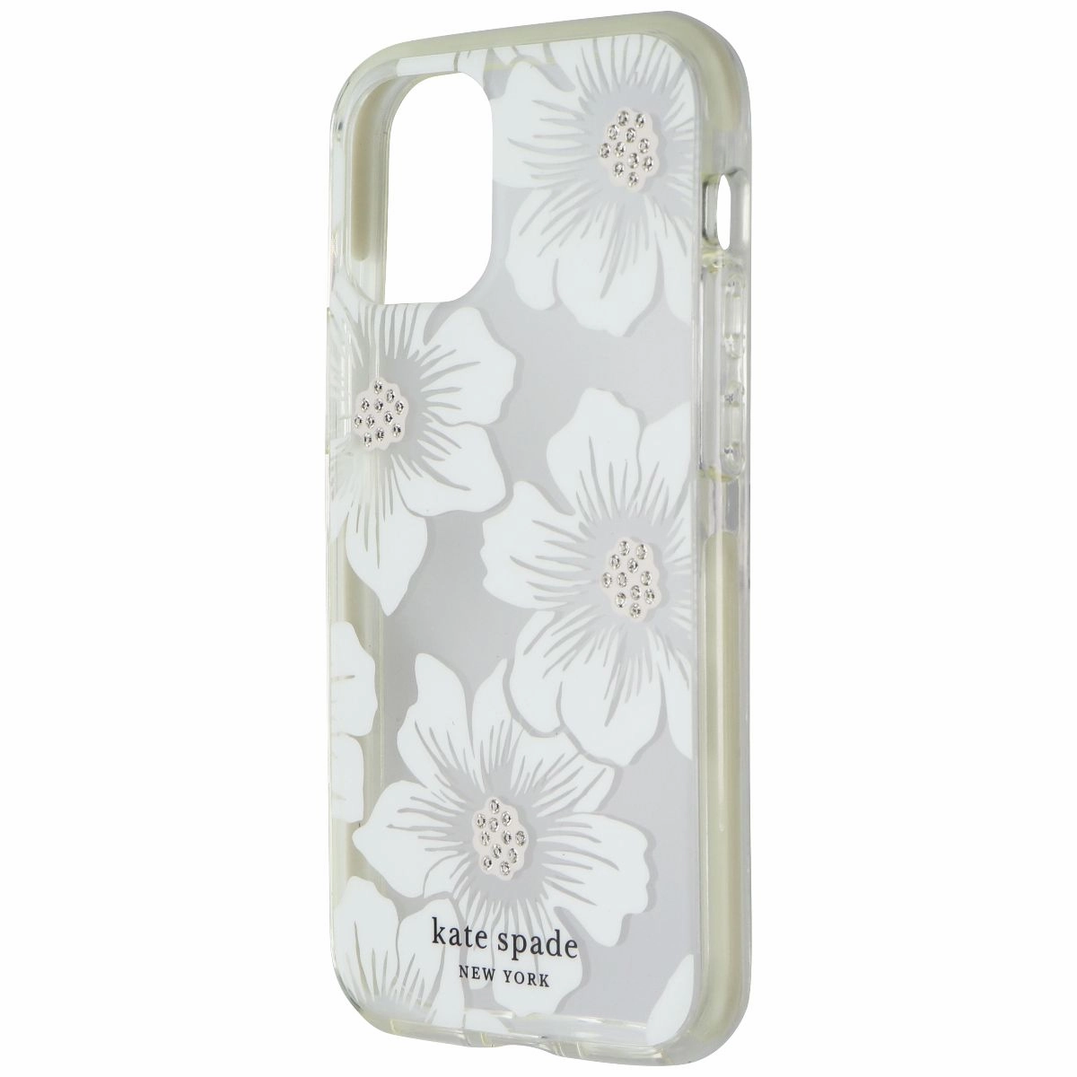 Kate Spade Defensive Series Case for iPhone 12 mini - Hollyhock Floral soft look