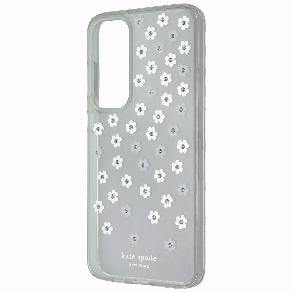 Kate Spade New York Case for Samsung Galaxy S24 Plus - Scattered Flowers Compact Grip Premium Feel Layer