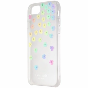 Kate Spade Protective Case for iPhone SE (3rd/2nd Gen) 8 / 7 - Scattered Flowers Minimal Form