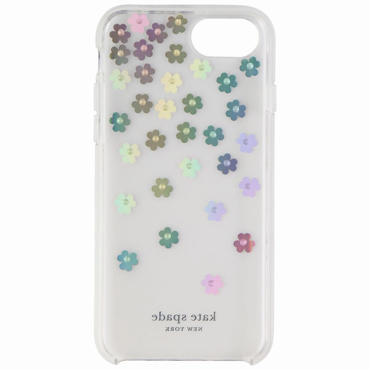 Kate Spade Protective Case for iPhone SE (3rd/2nd Gen) 8 / 7 - Scattered Flowers Elegant Style
