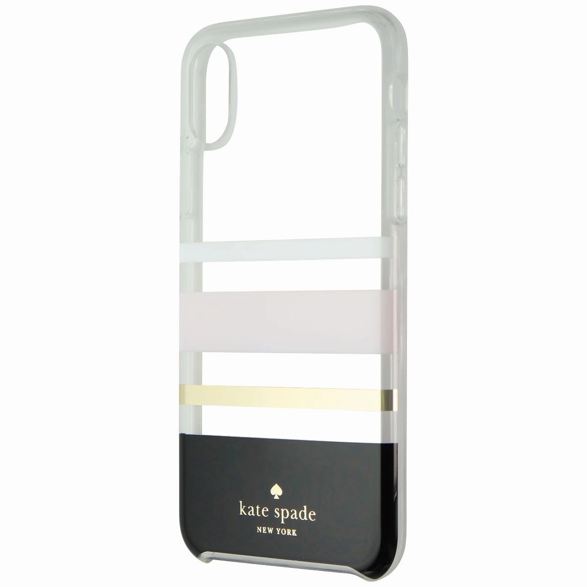 Kate Spade Protective Hardshell Case for Apple iPhone Xs/X - Charlotte Stripe easy installation Smooth Craft