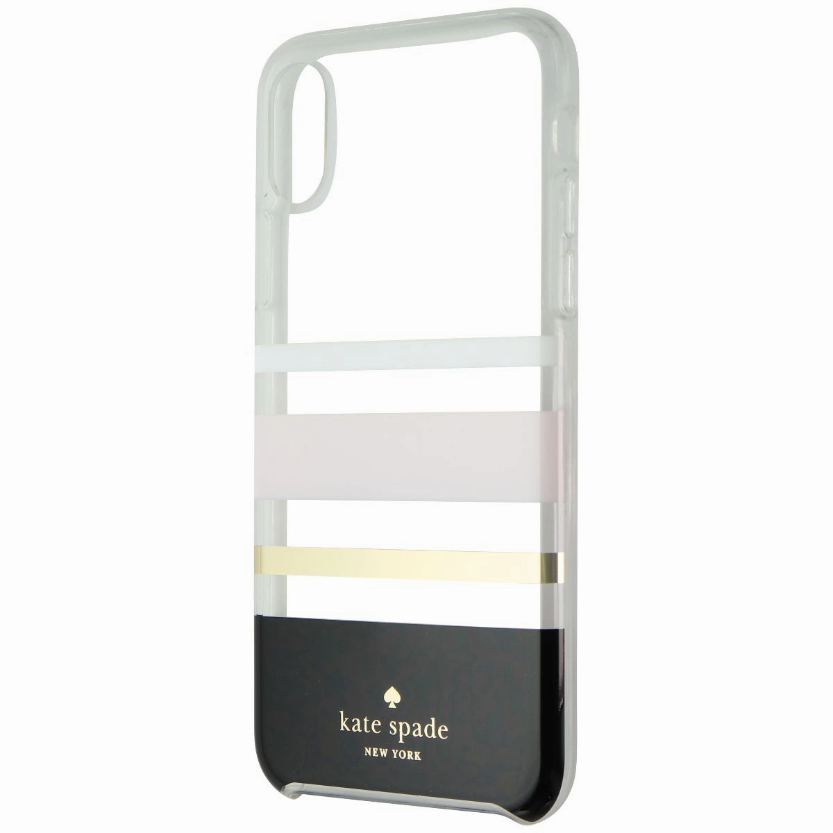 Lightweight texture Kate Spade Protective Hardshell Case for Apple iPhone Xs/X - Charlotte Stripe