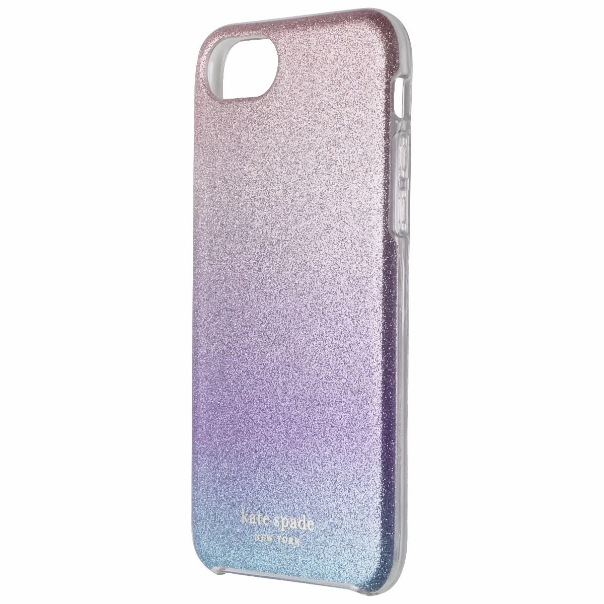 Kate Spade Protective Hardshell Case for iPhone SE 2nd Gen/8/7 - Ombre Glitter Shockproof Corners