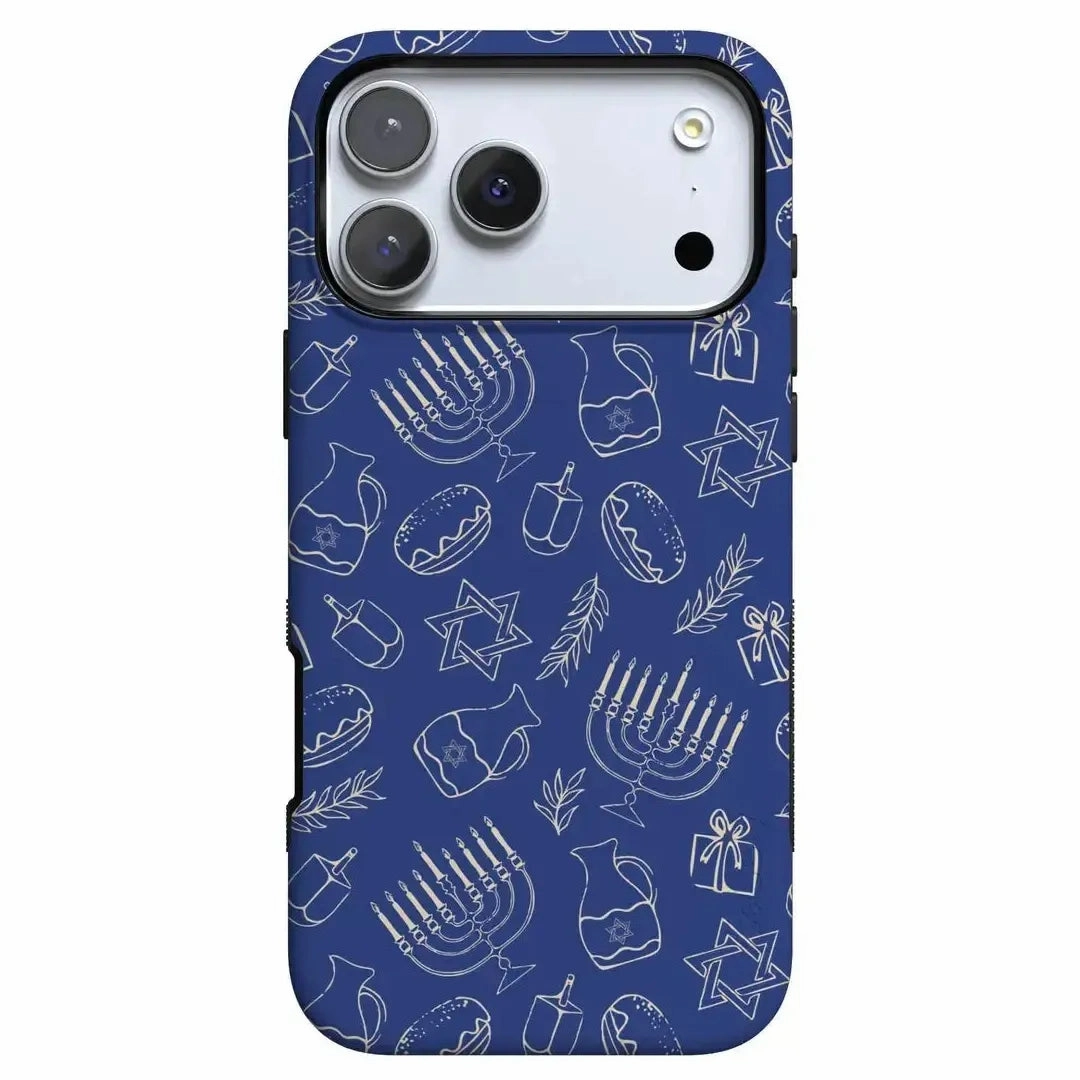 Latke Love | Hanukkah Case Marble finish