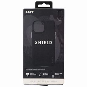 LAUT Shield Series Dual Layer Case for Apple iPhone 13 Pro Max - Black Shock shield