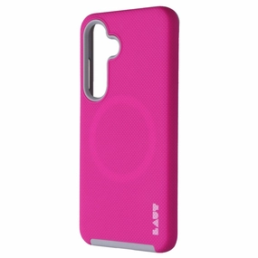 LAUT Shield Series Textured Grip Case for Samsung Galaxy S24 - Pink Outdoor Design Soft Material