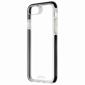 ZAGG Piccadilly Hybrid Case for Apple iPhone SE / 8/7 / 6s / 6 - Clear/Black Water Resistant Compact Texture Layer